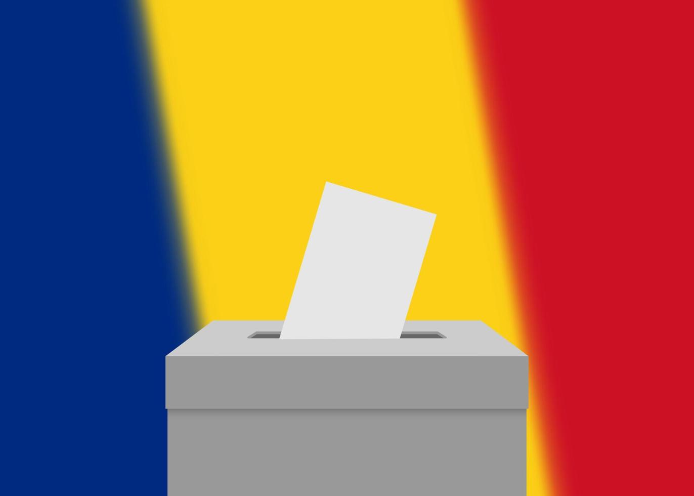 Election banner background vector