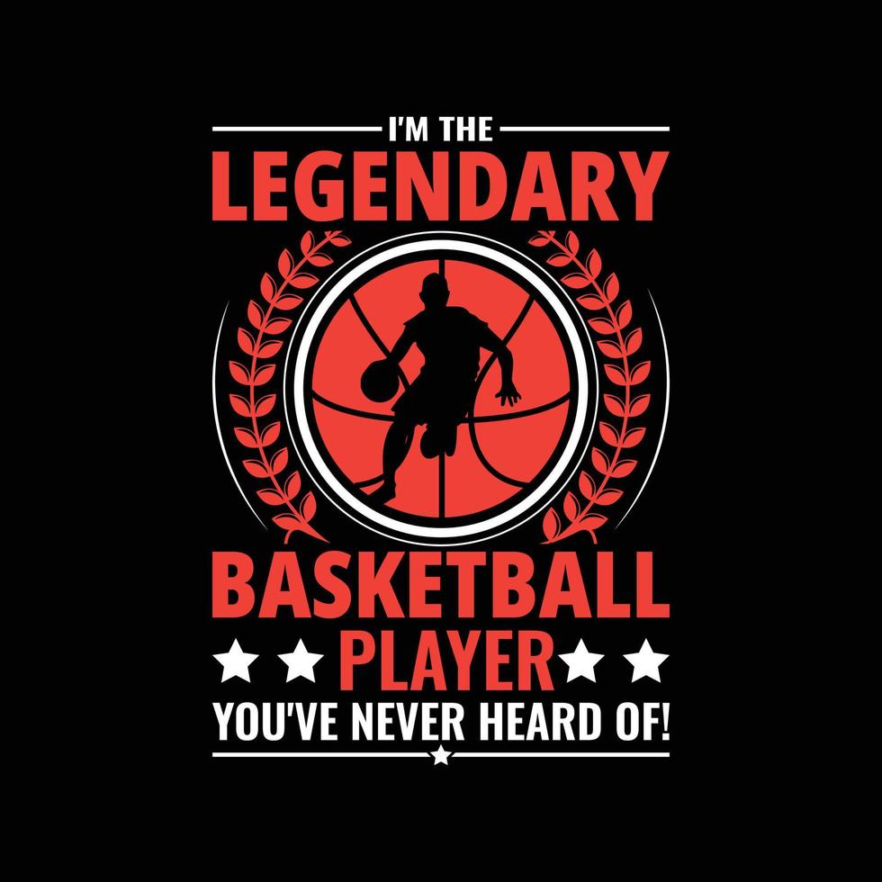 Basketball T shirt design, Basketball Printing, Typography T-Shirts vector