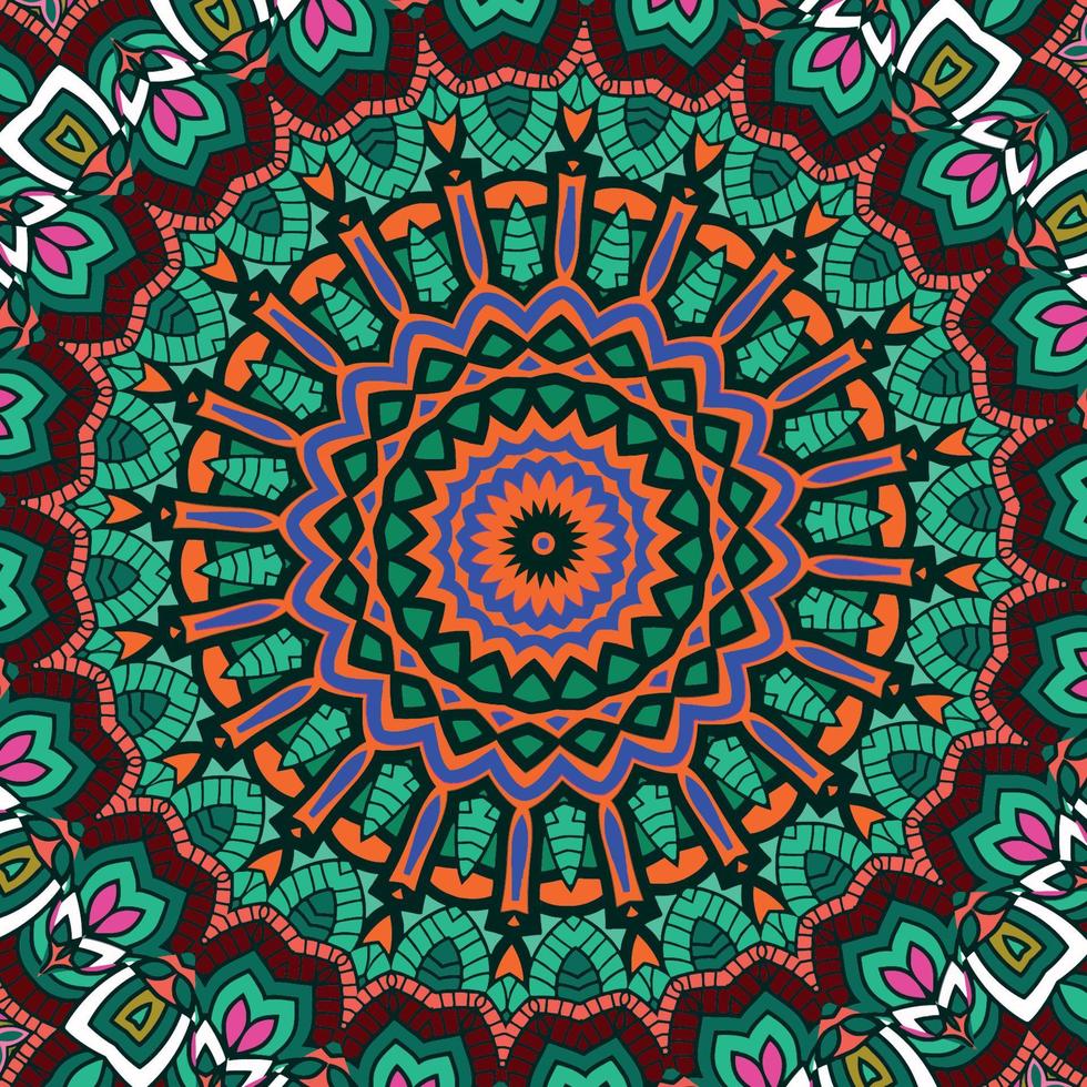 A colorful background with a pattern of green and red colors vector