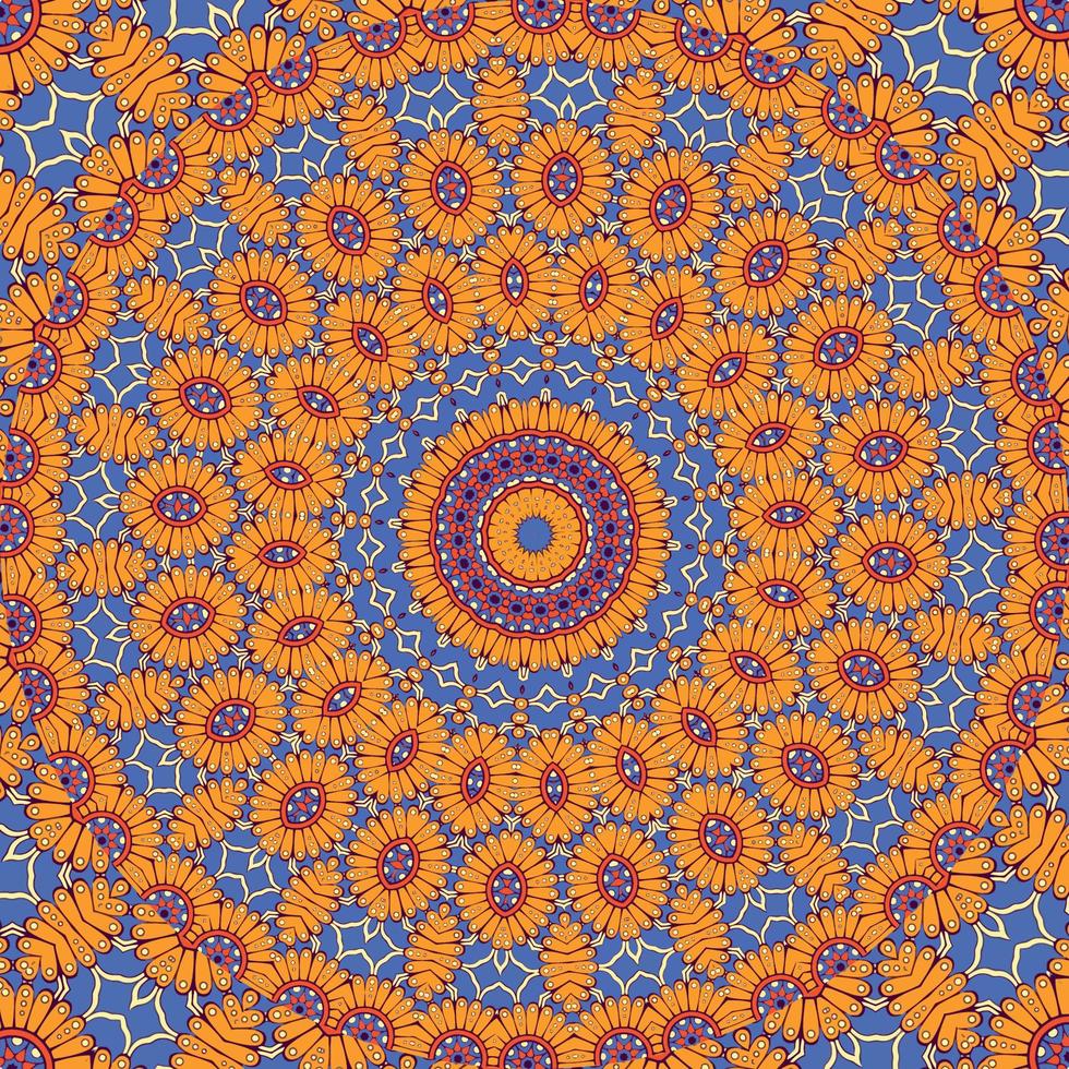 Luxury Ornamental Mandala Design Background. Anti-Stress Therapy Patterns vector