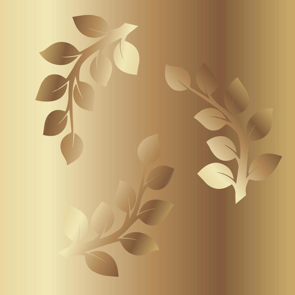 GOLDEN BACKGROUND VECTOR  design art