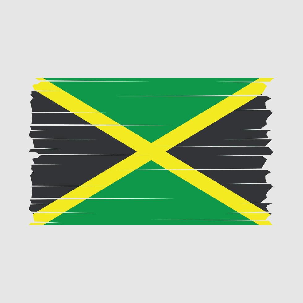 Jamaica Flag Vector