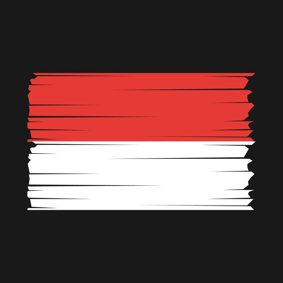 Indonesia Flag Vector