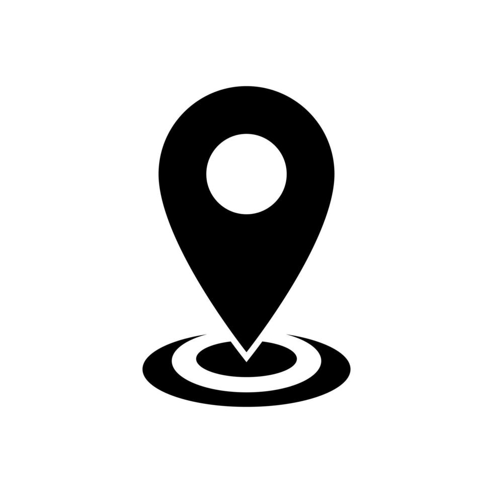 Location, address position icon vector in trendy style