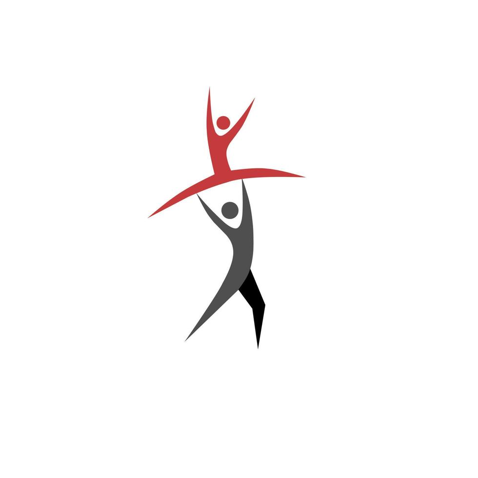 internacional danza día icono, sencillo icono danza con elegancia concepto vector