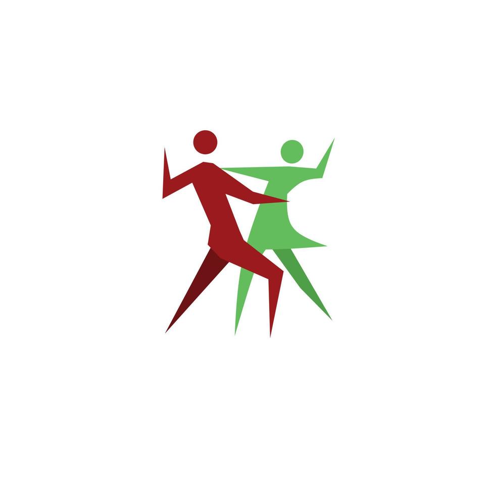 international dance day icon, simple icon dance with elegance concept vector