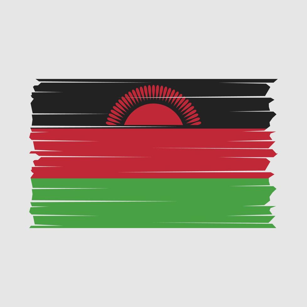 Malawi Flag Vector