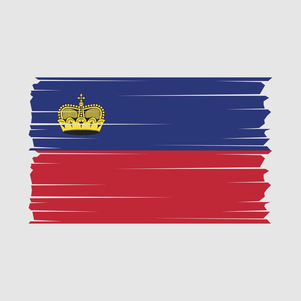 Liechtenstein Flag Vector