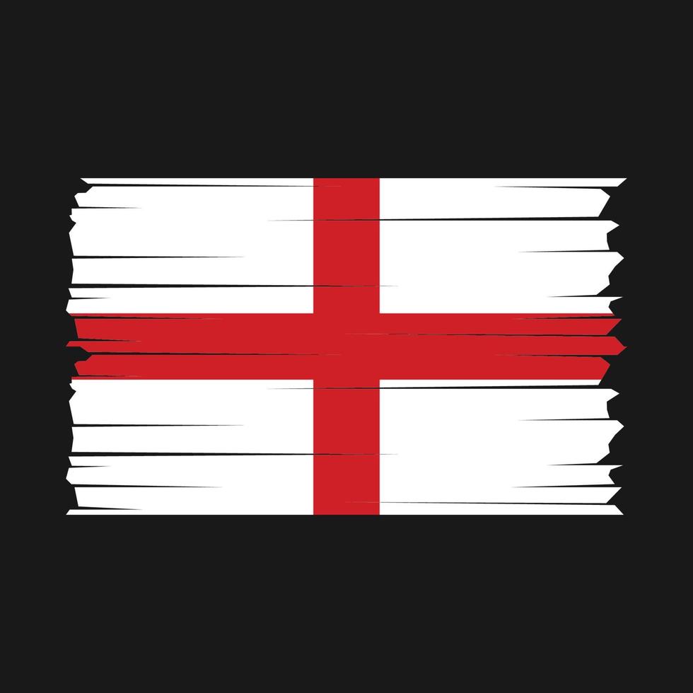 vector de bandera de inglaterra