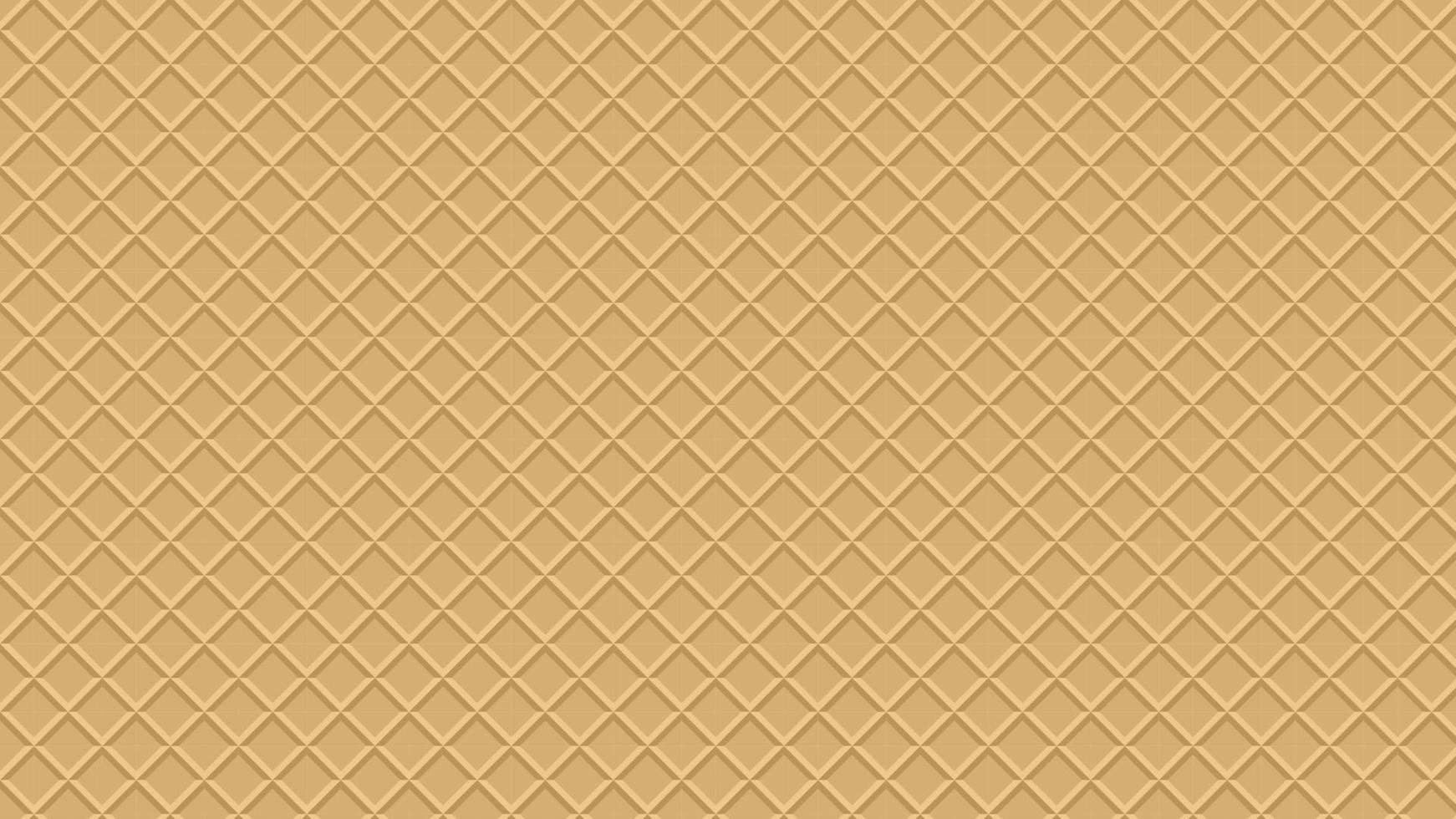 Brown Ice Cream Cone Seamless Vector Texture Pattern