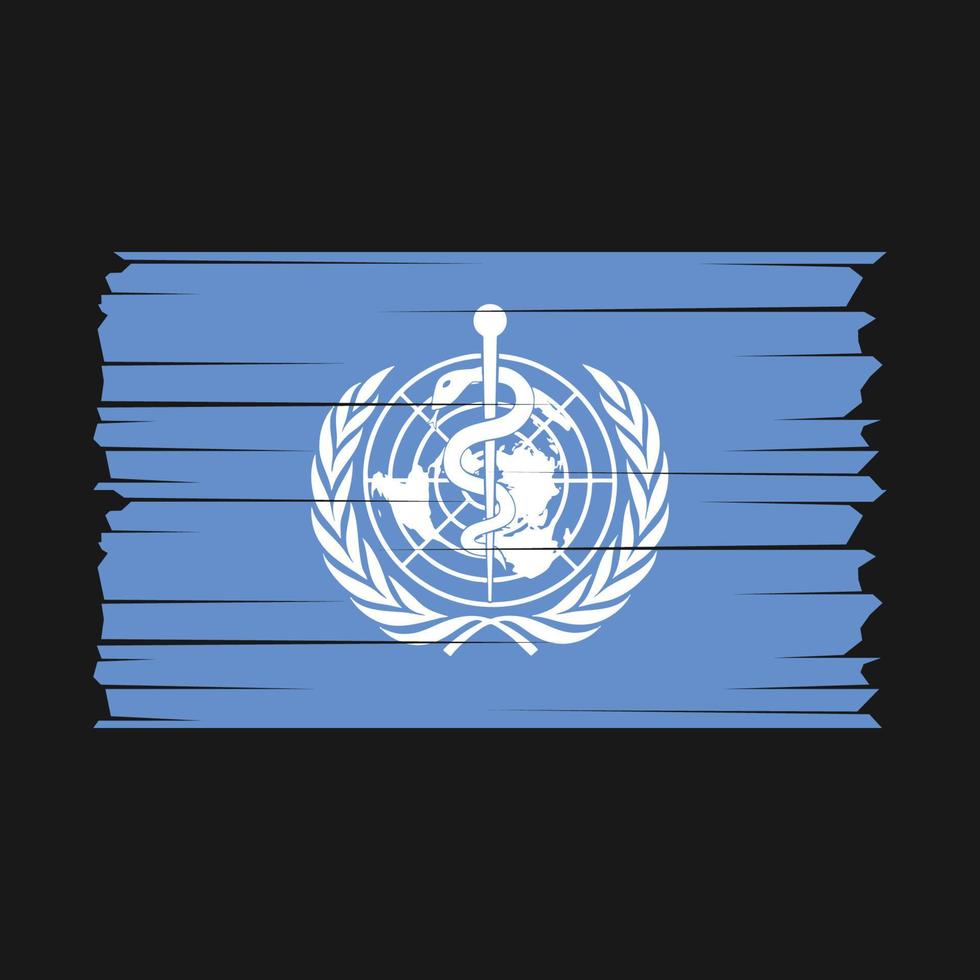 WHO Flag Vector