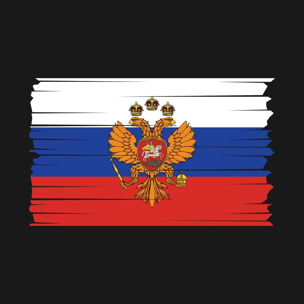 vector de bandera de rusia