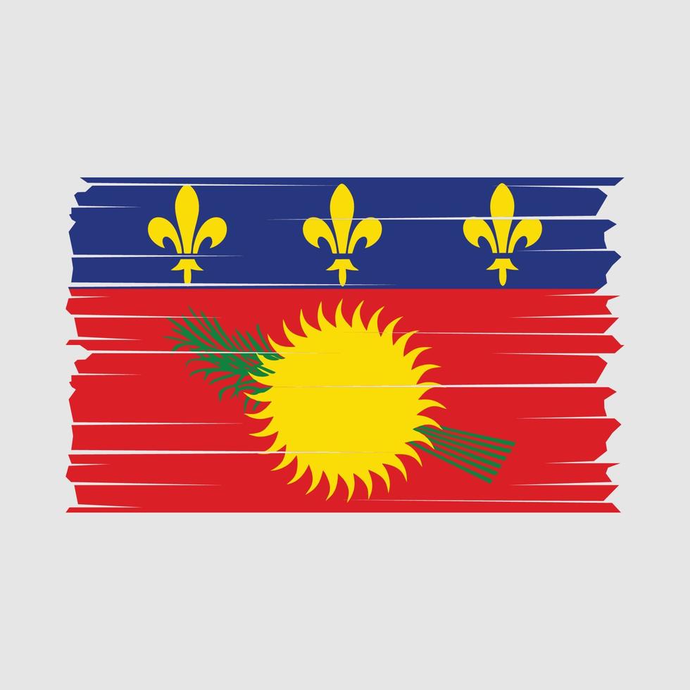 Guadeloupe Flag Vector