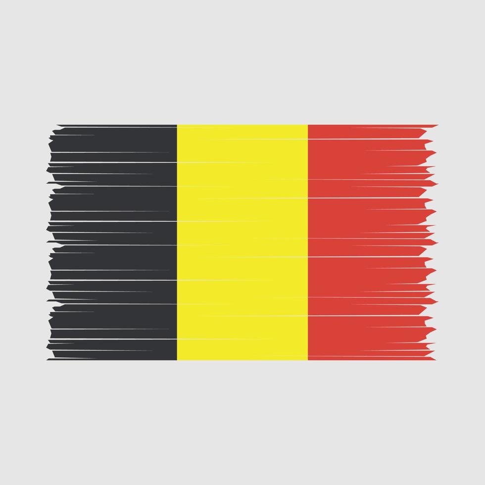 vector de bandera de bélgica