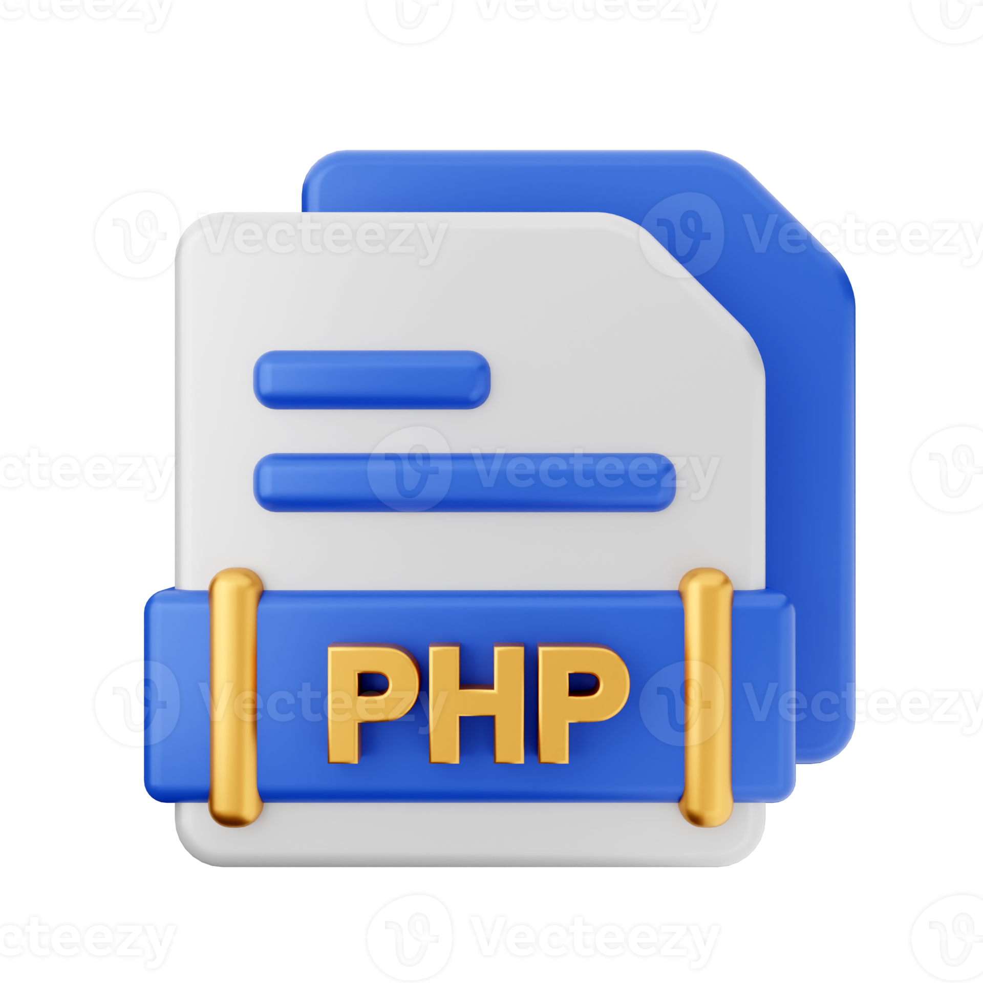 3d file PHP format icon 21843376 PNG
