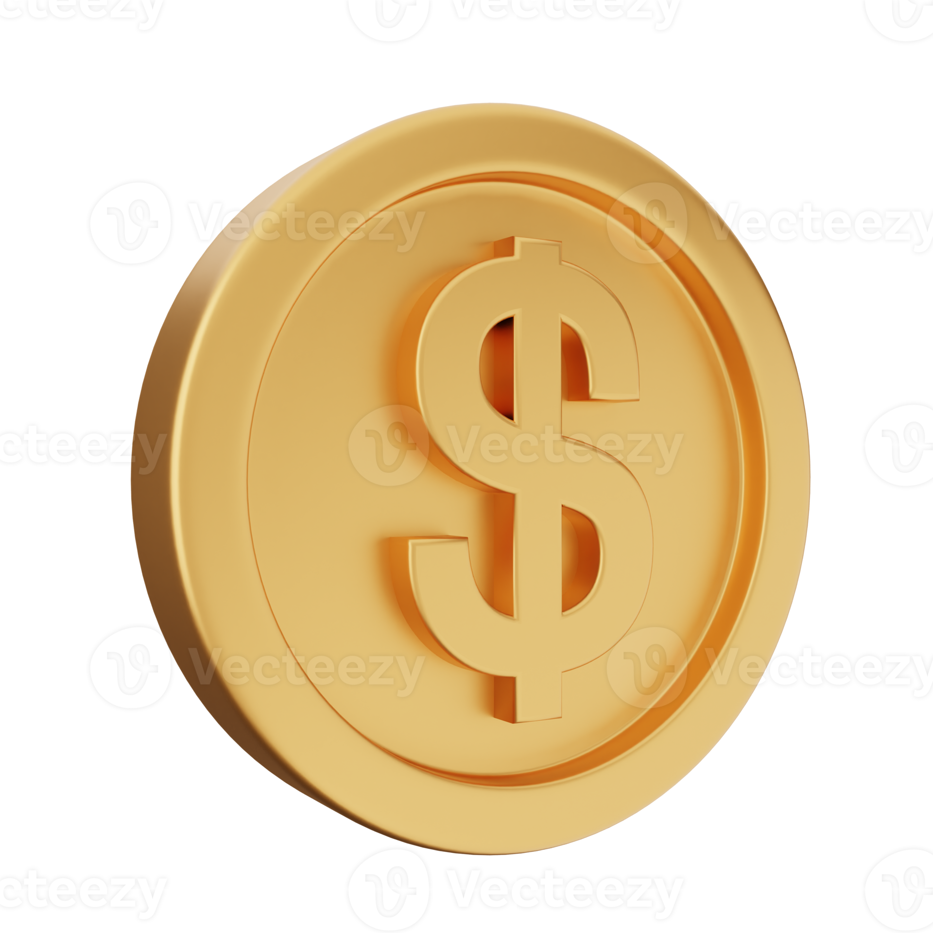 3d coin gold bronze silver icon 21843381 PNG