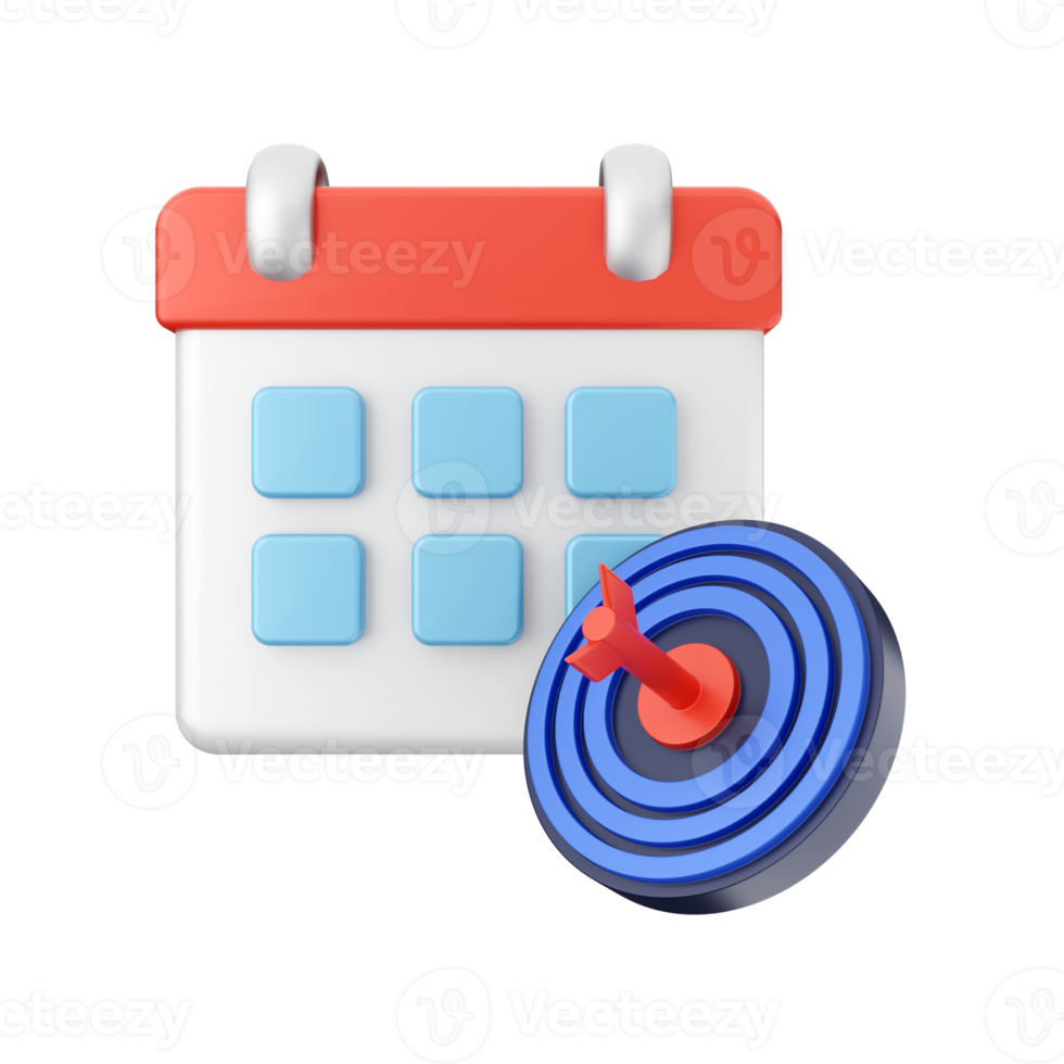 3d Kalender Veranstaltung Datum Tag Zeitplan Symbol Illustration png