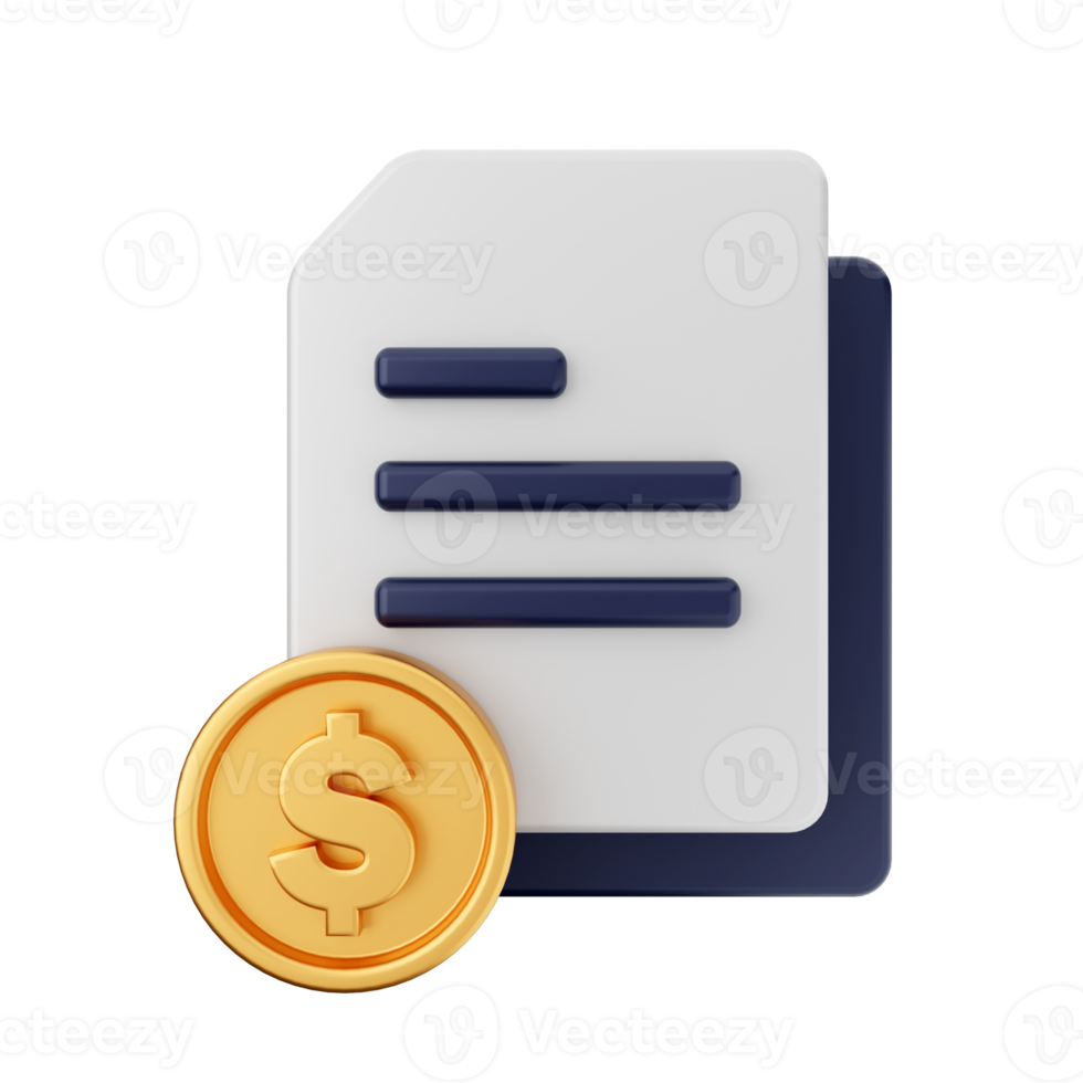 3d money coin dollar icon illustration png