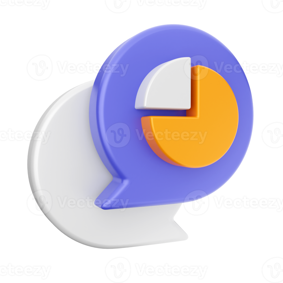 3d chat chatting icon png