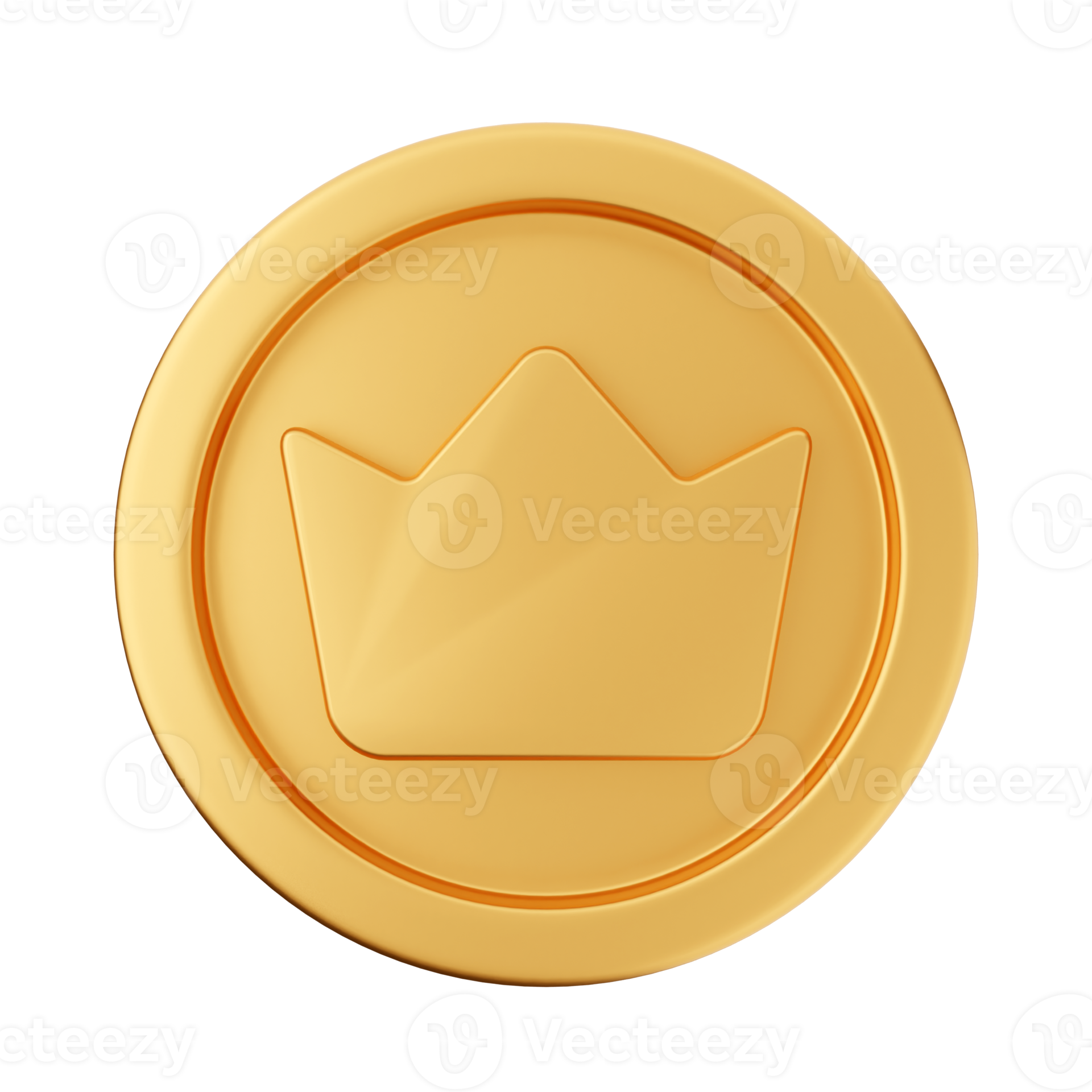 3d coin gold bronze silver icon 21843493 PNG