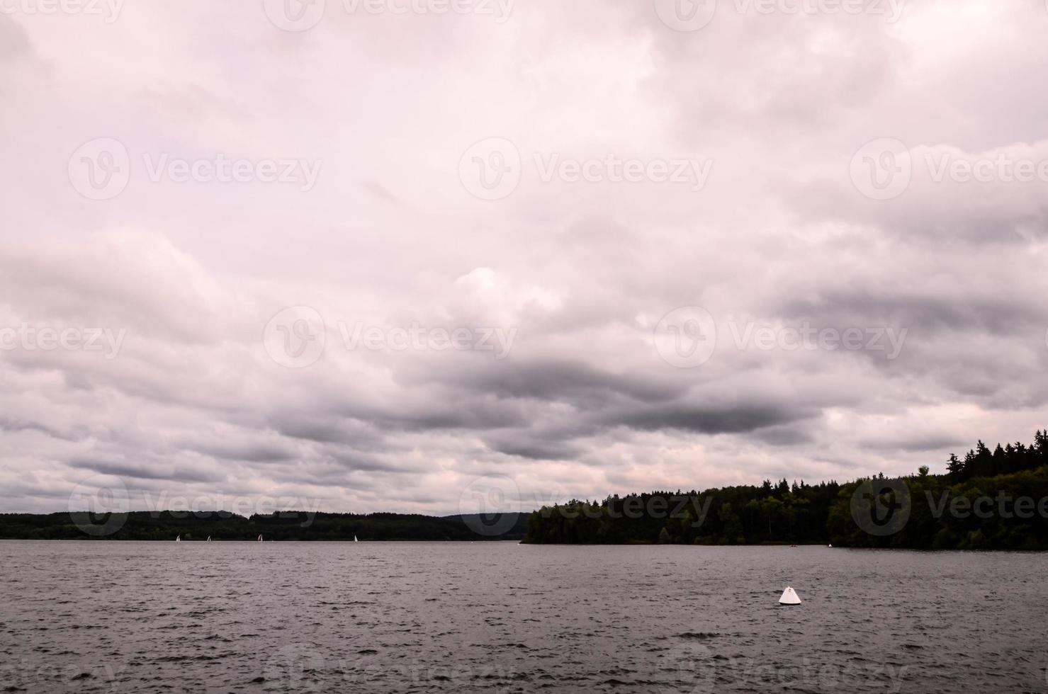 Scenic coastal view photo