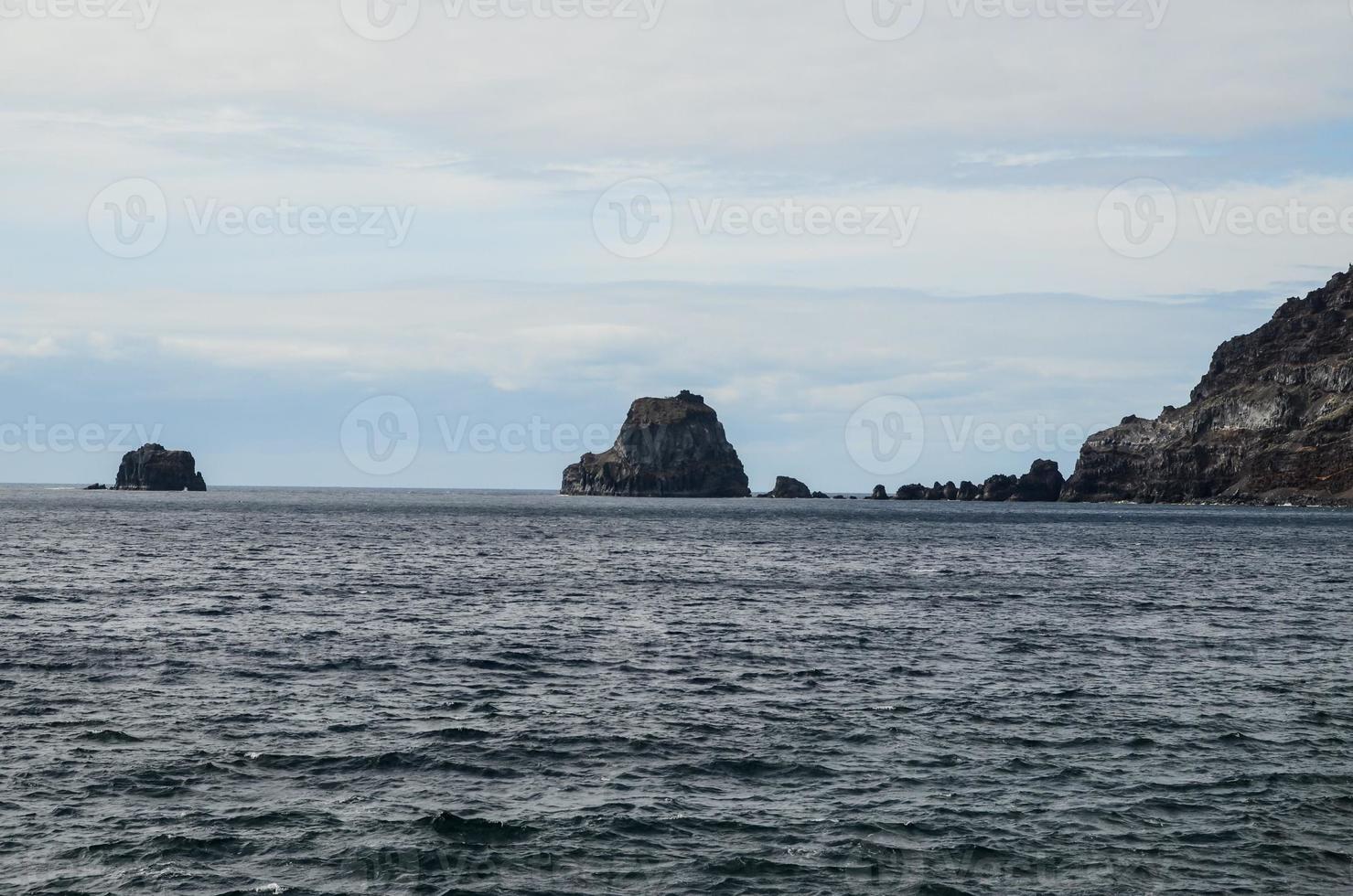 Scenic coastal view photo