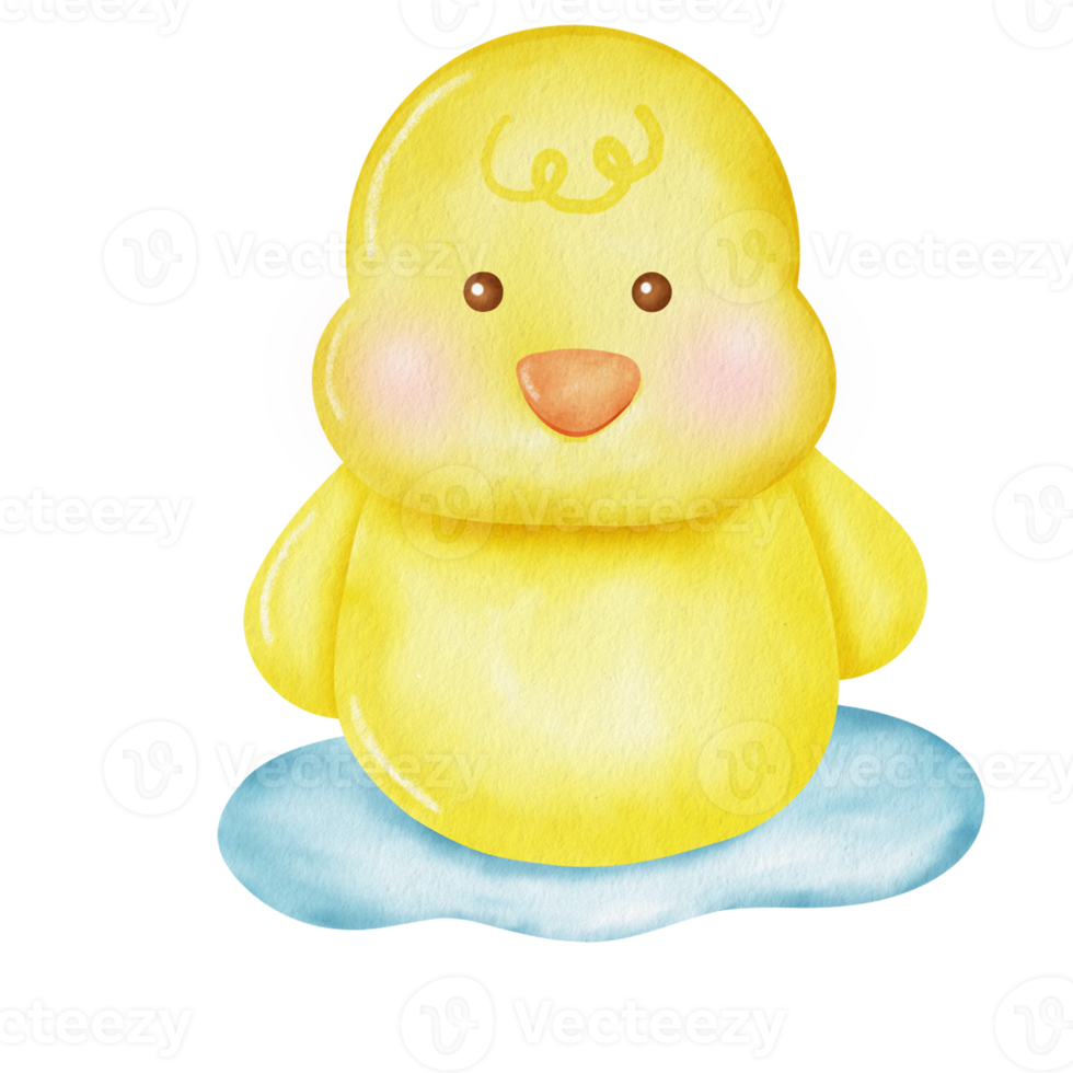 Cute  Yellow duck png