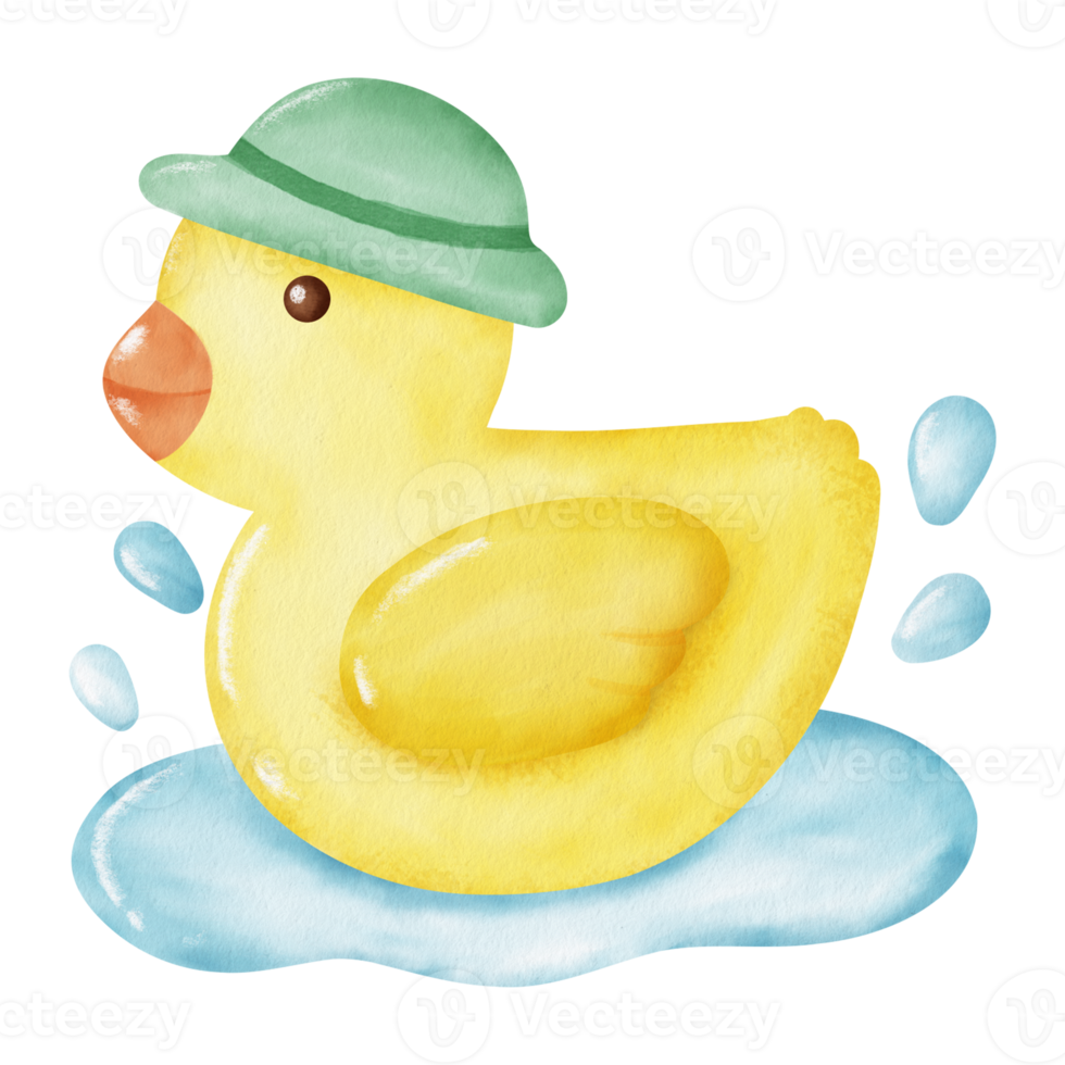 mignonne Jaune canard png