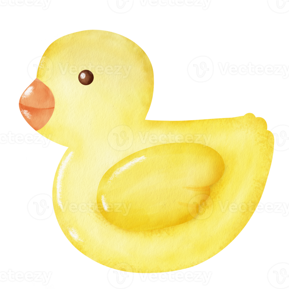 mignonne Jaune canard png