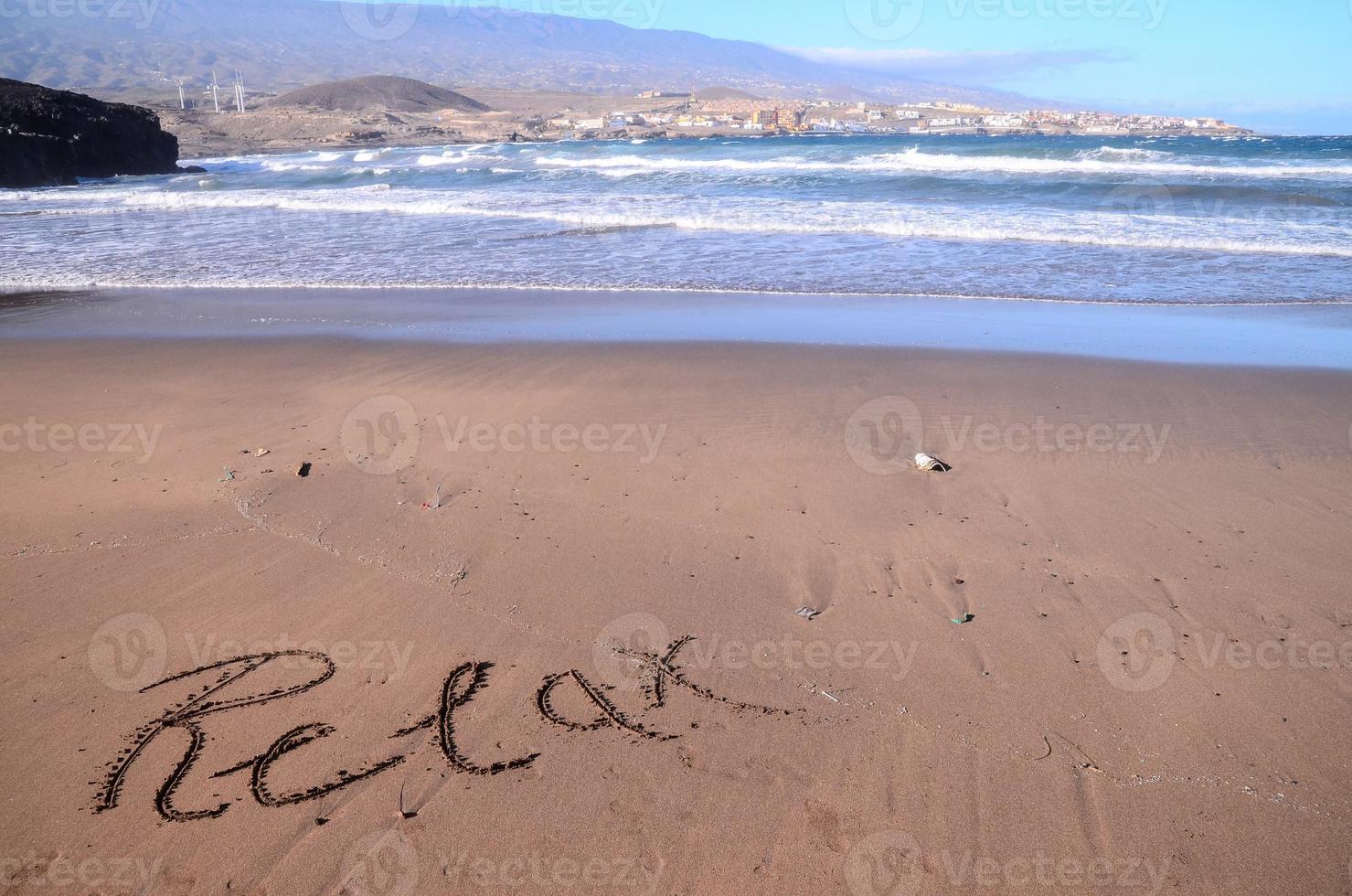 Beach on Tenerife, Canary Islands photo