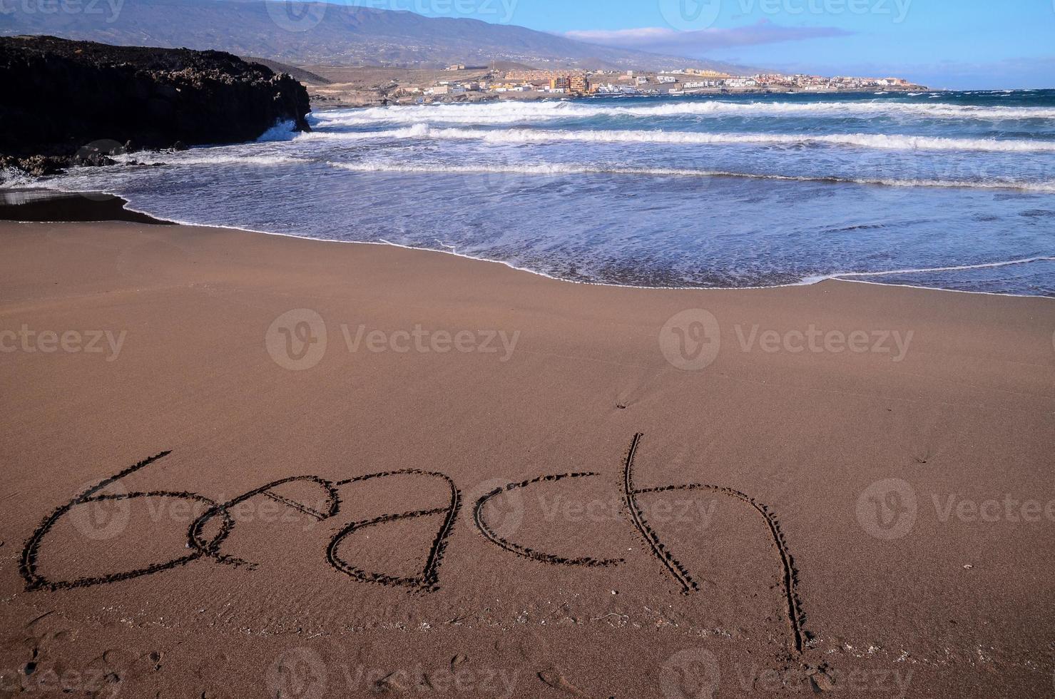 Beach on Tenerife, Canary Islands photo