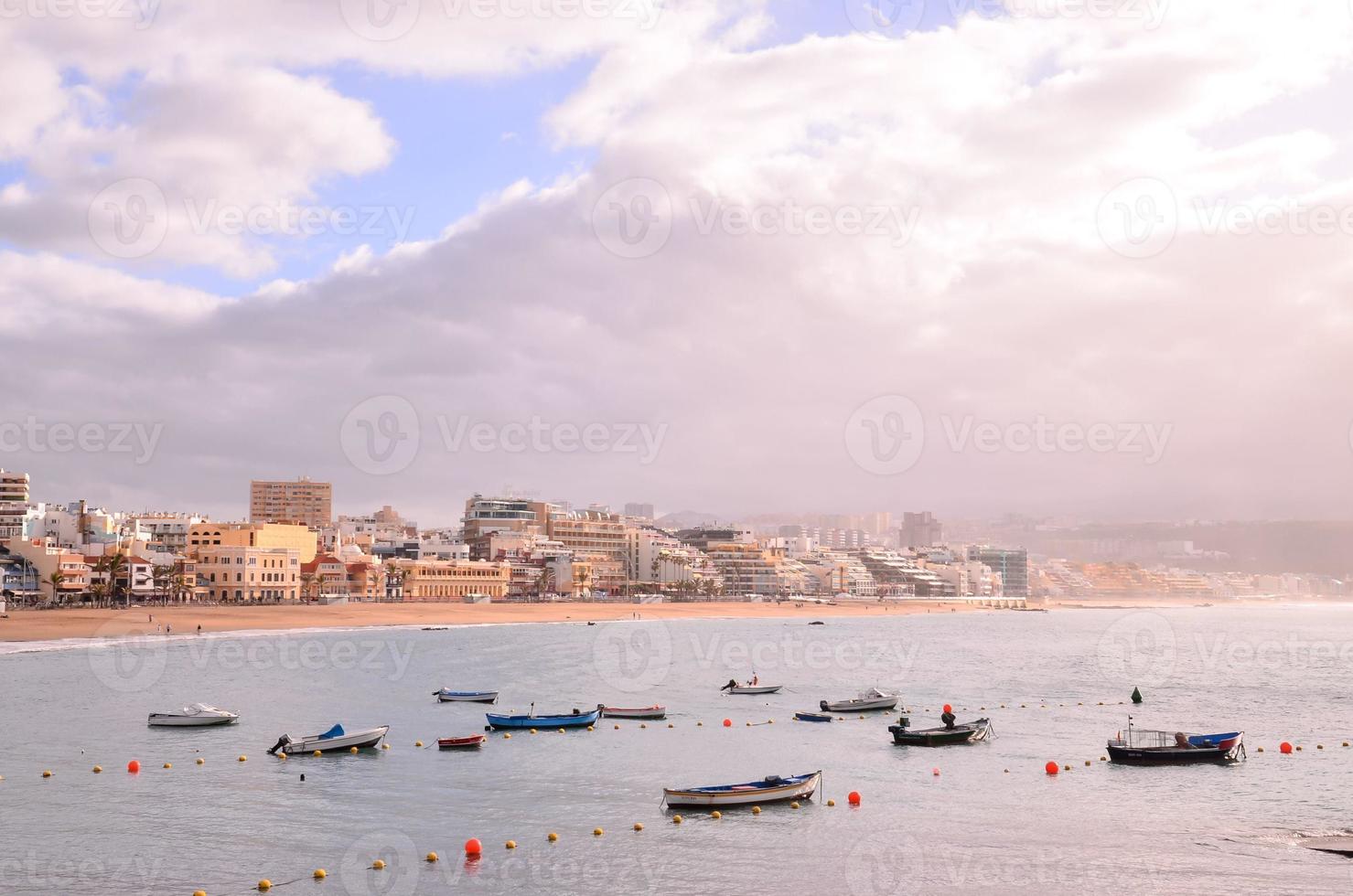 Scenic coastal view photo