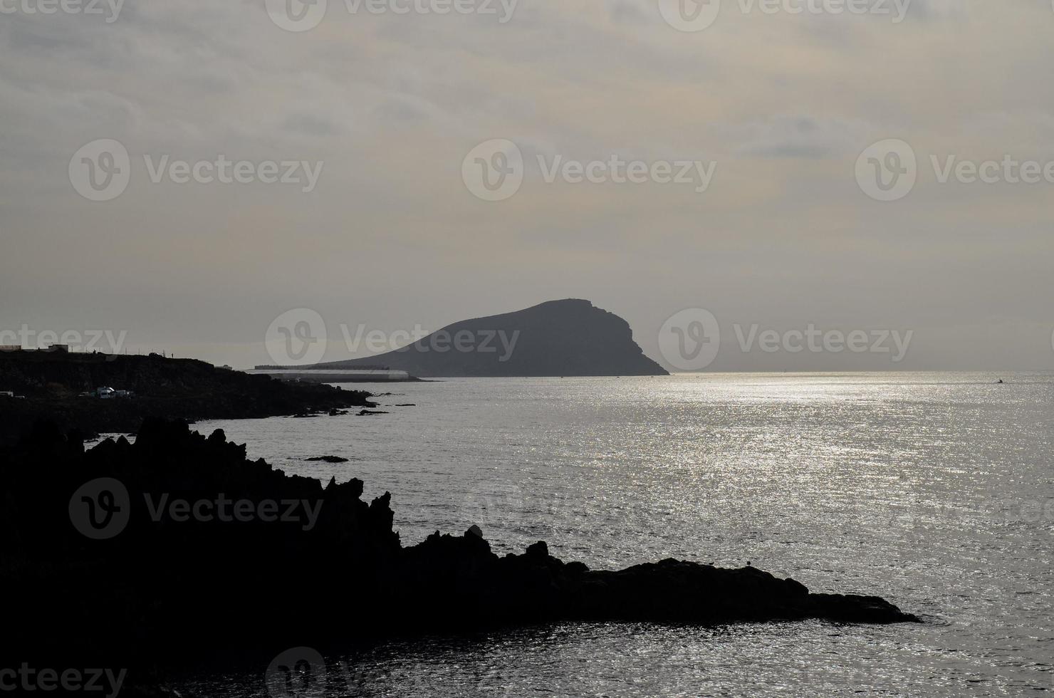 Scenic coastal view photo