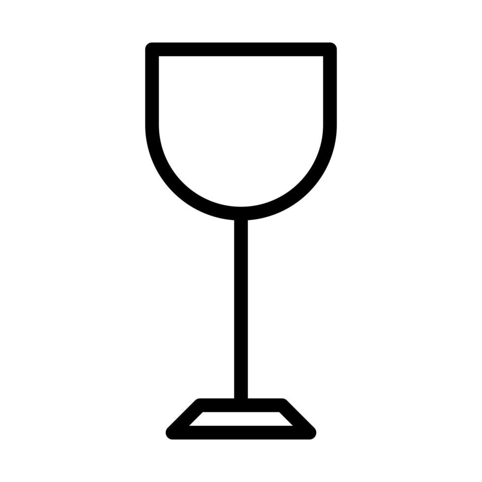 vino icono contorno estilo Pascua de Resurrección ilustración vector elemento y símbolo Perfecto.