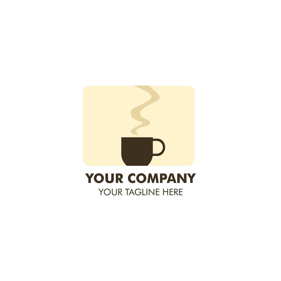 vector coffee shop for logo or illustration