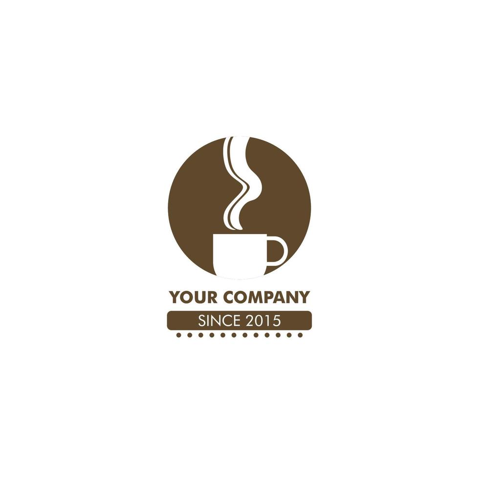 vector coffee shop for logo or illustration