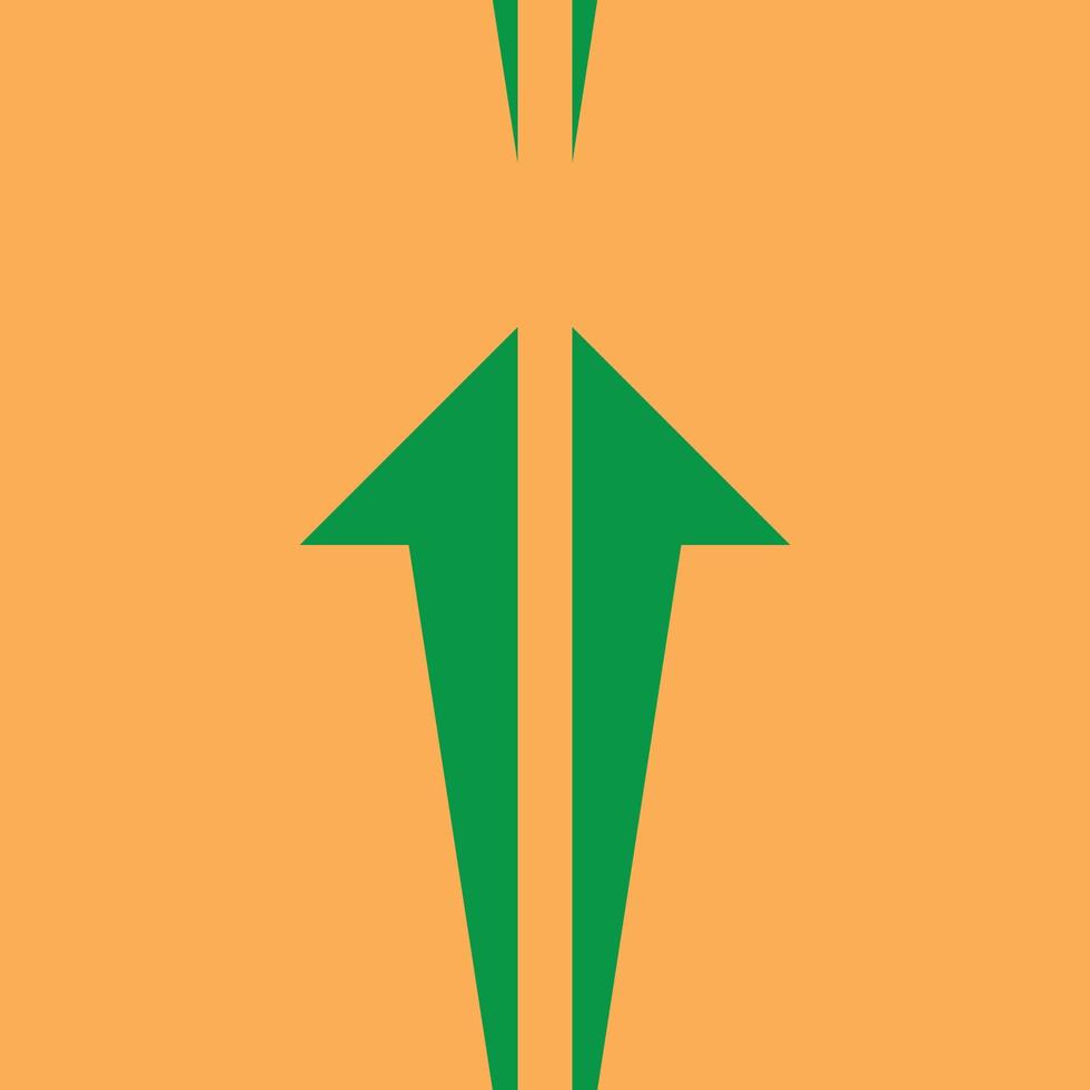 Seamless Up Arrow Pattern Swatch vector