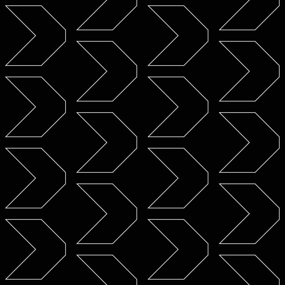 Seamless Zigzag Geometry Pattern Swatch vector