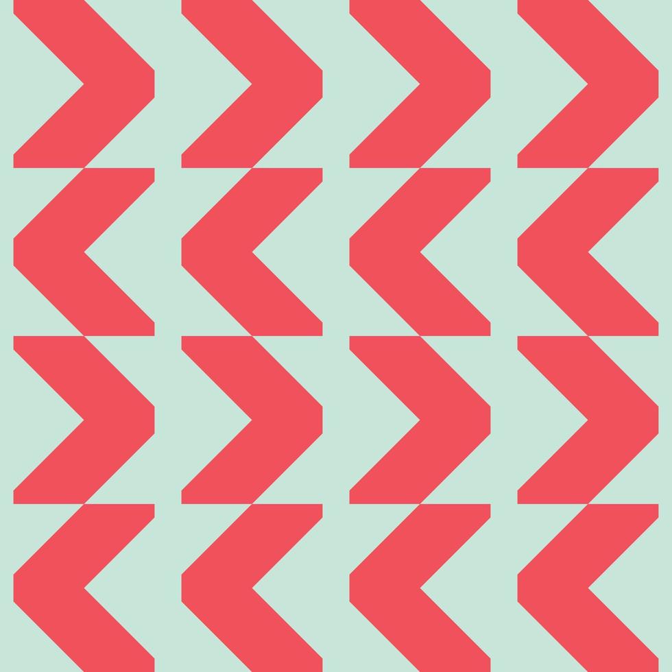 Seamless Zigzag Geometry Pattern Swatch vector