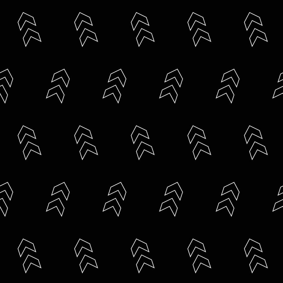 Seamless Random Arrow Pattern Swatch vector