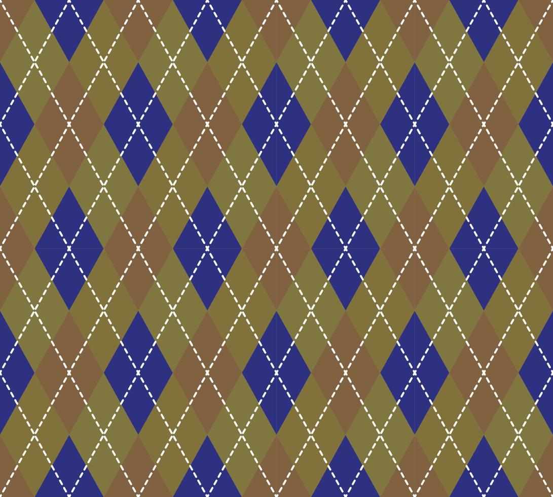 Argyle Pattern vector ,Fabric texture background