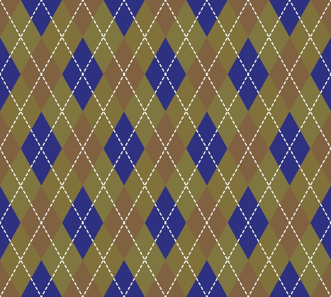 Argyle Pattern vector ,Fabric texture background