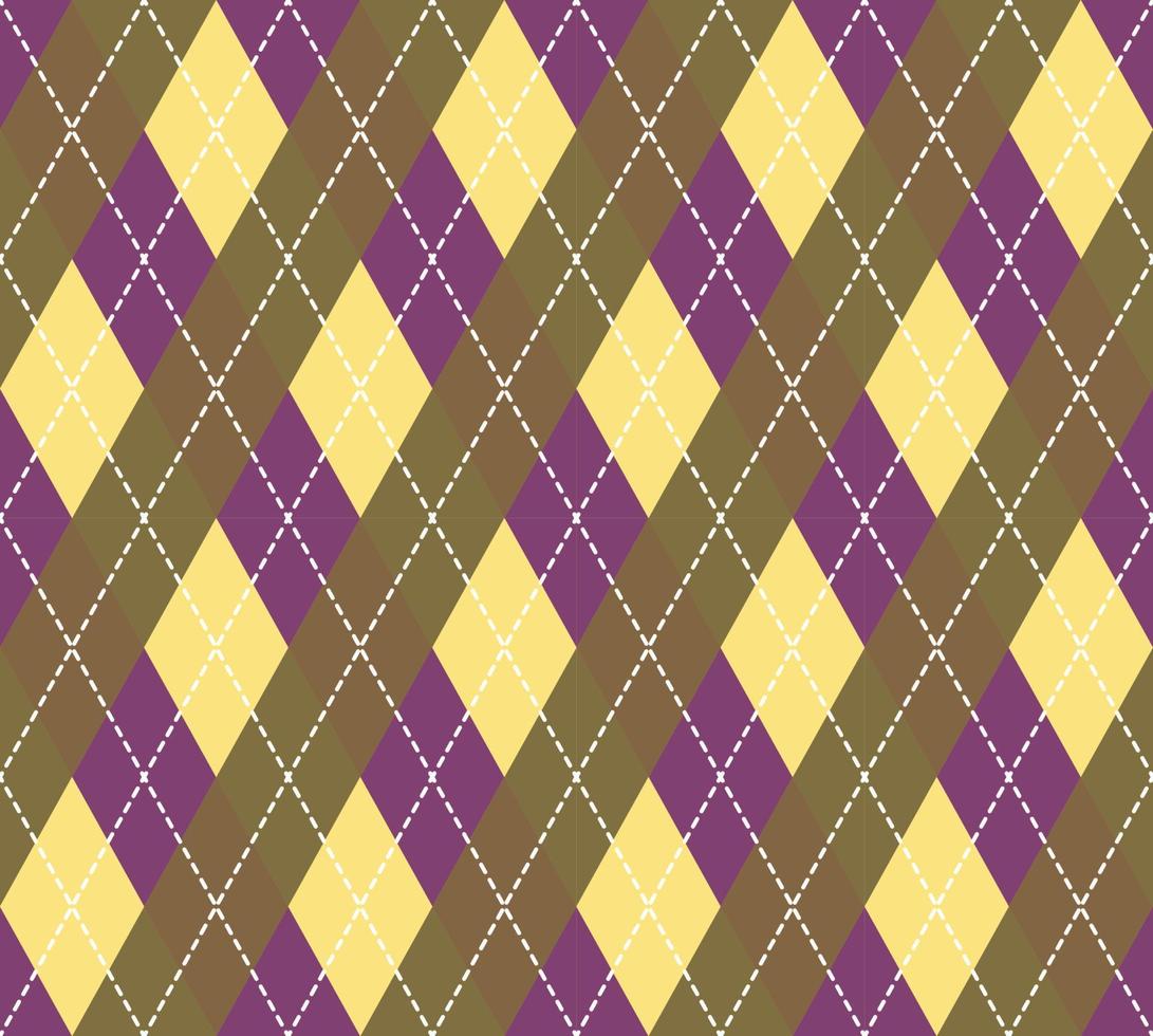 Argyle Pattern vector ,Fabric texture background