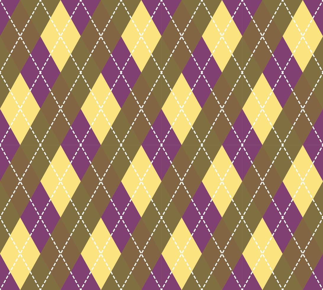 Argyle Pattern vector ,Fabric texture background