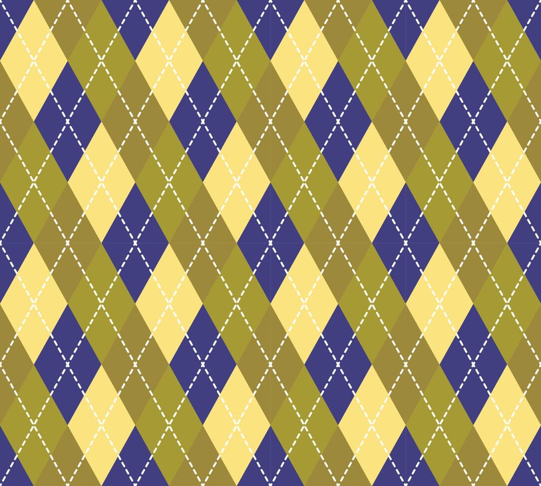 Argyle Pattern vector ,Fabric texture background