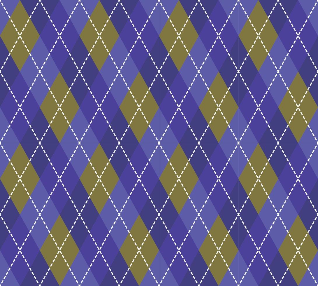 Argyle Pattern vector ,Fabric texture background