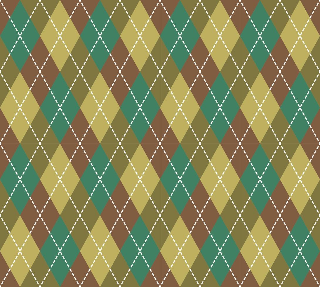 Argyle Pattern vector ,Fabric texture background
