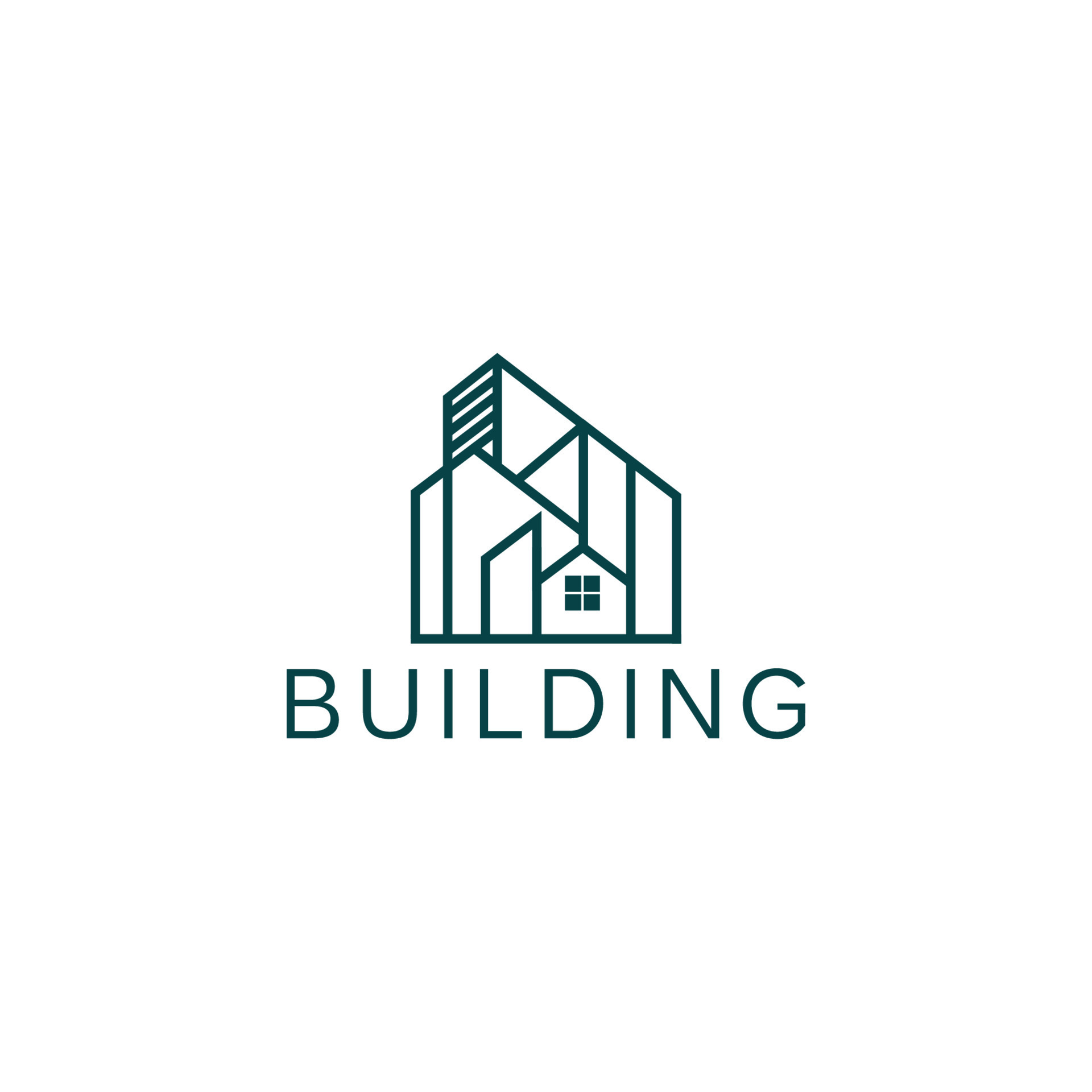 Building logo for construction company, 21846641 Vector Art at Vecteezy