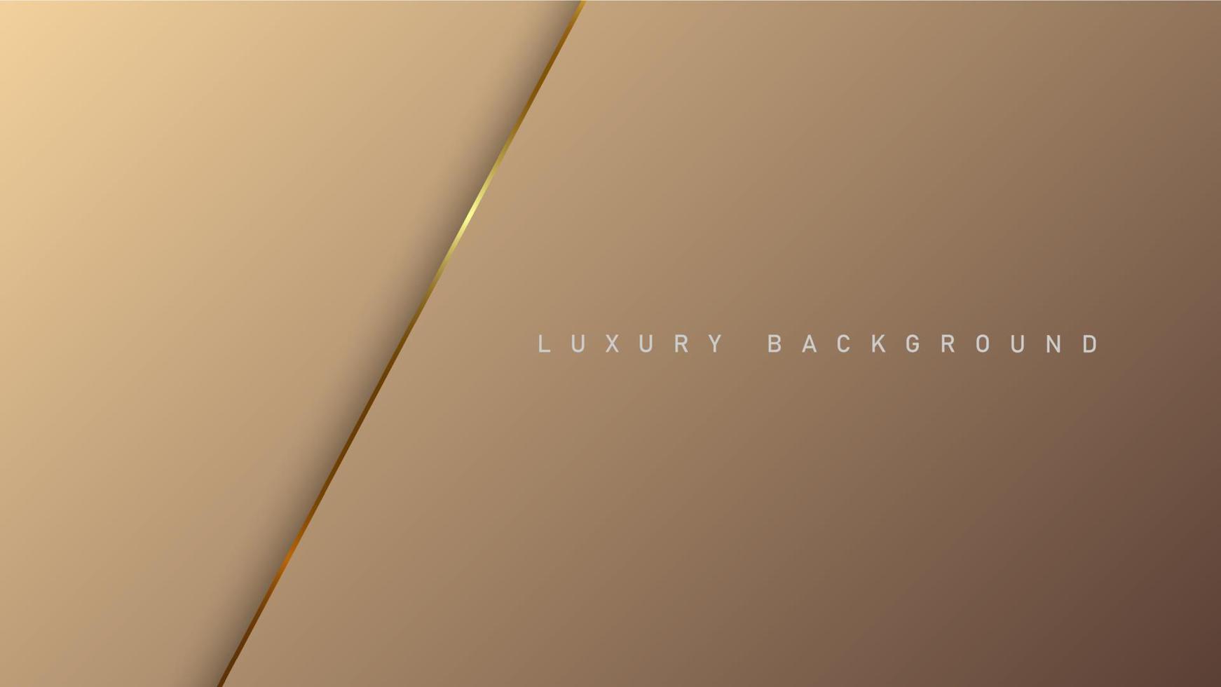 Rose luxury background with gold elements, paper concept design template for your design vector