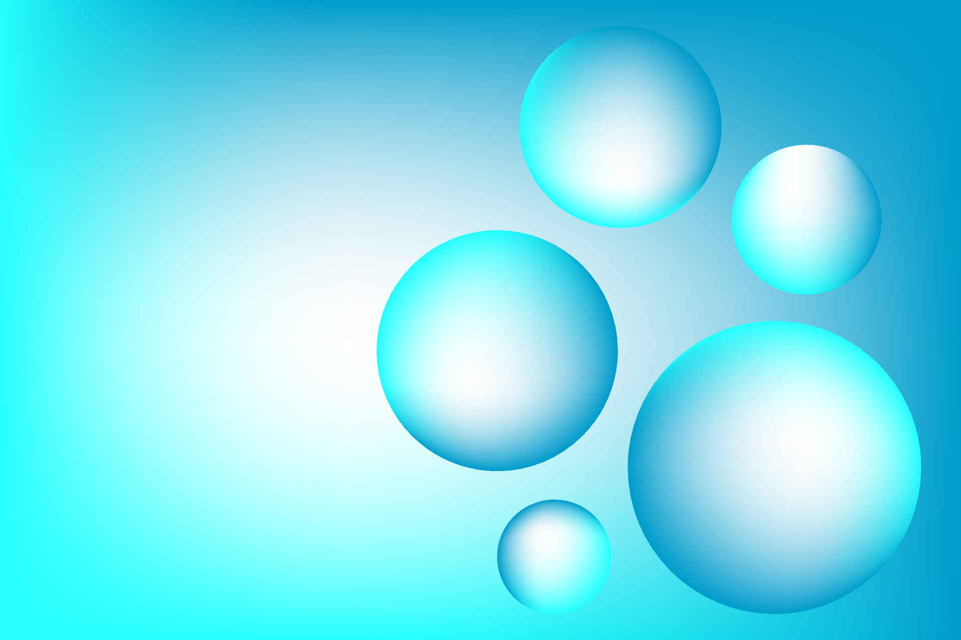 Light Blue Bubble Gradient Effect Background Design 21846954 Vector Art